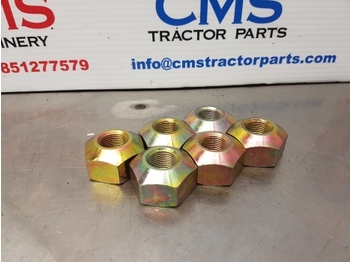 As roda belakang untuk Traktor Ford 4610, 5610, 6610, 7610, 8210 Rear Wheel Nut 6x 81816136, 81833776: gambar 2
