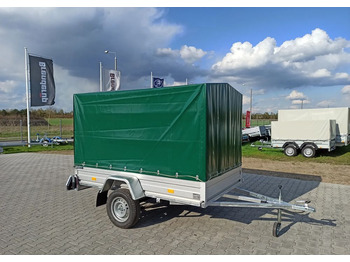 Trailer dengan terpal samping