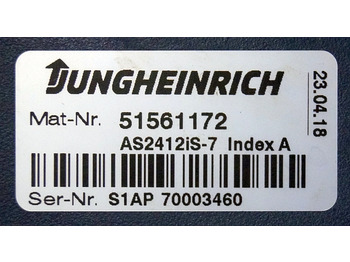 ECU untuk Peralatan untuk menangani material Jungheinrich 51561172 | Rij/hef/stuur regeling  drive/lift/steering controller A: gambar 2