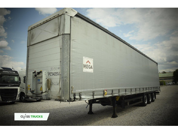 Semi-trailer dengan terpal samping SCHMITZ SCS