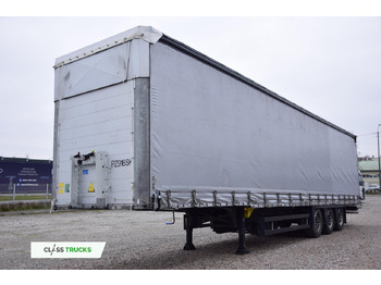 Semi-trailer dengan terpal samping SCHMITZ SCS
