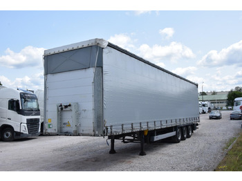 Semi-trailer dengan terpal samping SCHMITZ SCS