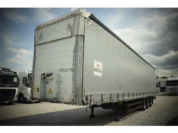 Semi-trailer dengan terpal samping SCHMITZ SCS