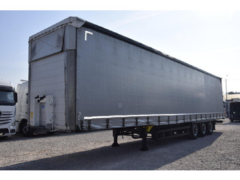 Semi-trailer dengan terpal samping SCHMITZ SCS