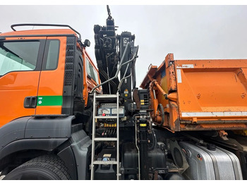 Truk jungkit MAN TGS 26.480 6x4 •KRAN HIAB XS 166 HIDUO • Wywrotka 3-stronna • Bordmatik • Euro 6 • Retarder •: gambar 4