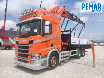 Truk flatbed SCANIA R