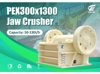 Leasing Kinglink PEX1251 | PEX300x1300 Secondary Stone Jaw Crusher Kinglink PEX1251 | PEX300x1300 Secondary Stone Jaw Crusher: gambar 1