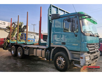 Truk logging MERCEDES-BENZ Actros 2648