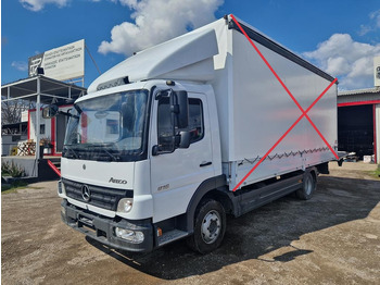 Truk dengan terpal samping MERCEDES-BENZ Atego 816