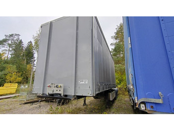 Semi-trailer dengan terpal samping VAK V-Slider pressulinkki: gambar 2