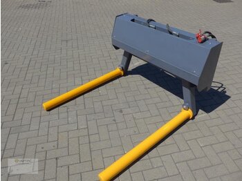 Garpu rumput untuk Peralatan pertanian baru Vemac Ballengabel Ballentransporter Ballenspieß Ballenzange NEU: gambar 2