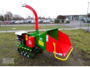 Pemotong kayu baru Vemac CIP1200 Holzhäcksler Holzschredder Häcksler Diesel Kette NEU: gambar 4