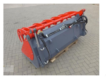 Peralatan silo baru Vemac Greifschaufel Silageschaufel Holzgreifer Forstzange 200cm NEU: gambar 5