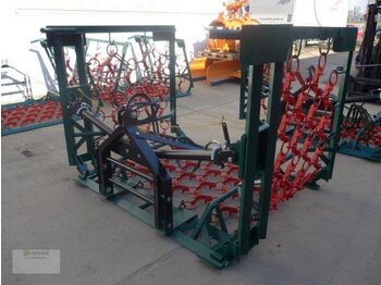 Garu rantai baru Vemac Wiesenschleppe Schleppe Striegel Egge 6m hydraulisch Profi NEU: gambar 2
