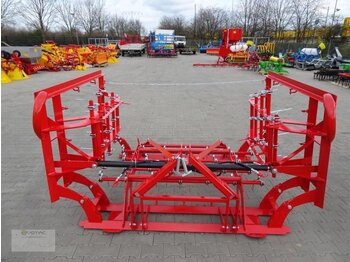Garu gerigi pegas baru Vemac Wiesenstriegel Striegel Schleppe WSK4 4m NEU: gambar 2