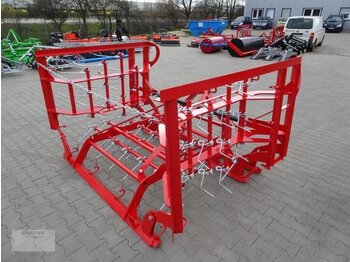 Garu gerigi pegas baru Vemac Wiesenstriegel Striegel Schleppe WSK4 4m NEU: gambar 5