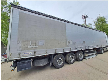Semi-trailer dengan terpal samping 2019 Schmitz Cargobull SCS24/L Lifting Axle: gambar 3