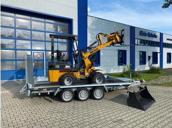 Pemuat ringkas, Trailer Radlader/Hoflader BK906 inkl. Tieflader und Gabel/Schaufelpaket *INKL.19% MWST*BERGER KRAUS*PERKINS*SOFORT!*: gambar 4