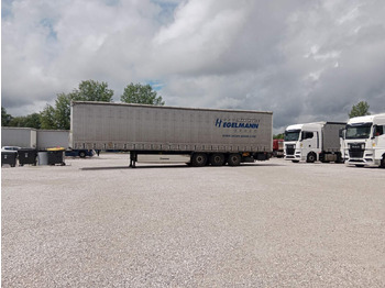 Semi-trailer dengan terpal samping KRONE