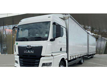 Truk dengan terpal samping MAN TGX 18.470