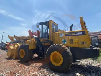 Wheel loader Second Hand Japan Made Komatsu Wa380-3 Front Loader Used Original Painting Komatsu Wa 380-3 in Stock for Sale: gambar 3