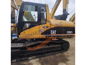 Ekskavator perayap good price Original japan used cat 320 320bl 320c used excavator cat 320 price: gambar 2