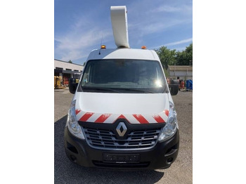 Platform udara yang dipasang di truk Renault Master France Elevateur 121FT - 12,5 m - 120kg: gambar 3