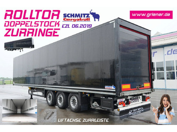 Semi-trailer kotak tertutup SCHMITZ SKO