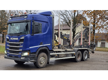 Truk logging SCANIA R 450