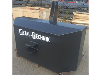 Counterweight untuk Traktor baru METAL-TECHNIK Betongewicht / Ballast / Masse / Zavorra / Утяжелитель / Obciążnik 800 kg: gambar 3