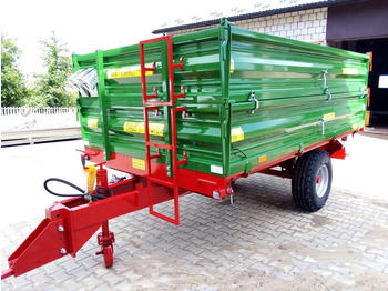Trailer jungkit pertanian/ Tempat sampah