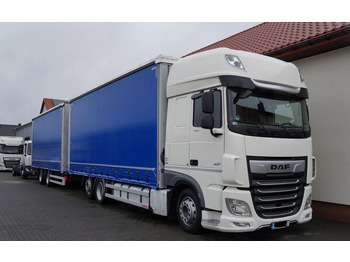 Truk dengan terpal samping DAF XF 480
