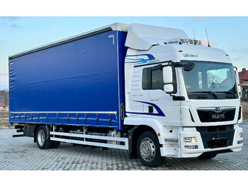 Truk dengan terpal samping MAN TGM 15.290