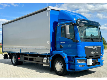 Truk dengan terpal samping MAN TGM 15.290