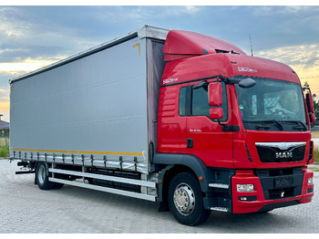 Truk dengan terpal samping MAN TGM 18.290