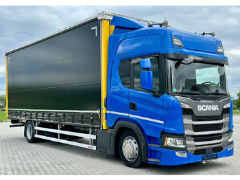 Truk dengan terpal samping SCANIA G 410
