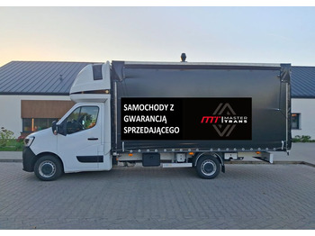 Van dengan terpal samping RENAULT Master