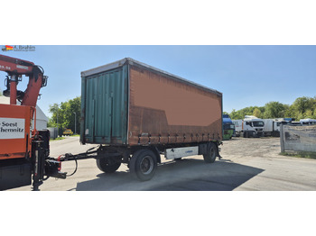 Trailer dengan terpal samping KRONE