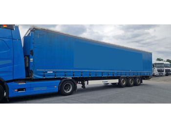Semi-trailer dengan terpal samping KRONE SD