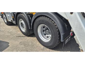 Truk skip loader Mercedes-Benz 2544 L Meiller Absetzkipper 6x2, Vorlauf-Lenkachse: gambar 3