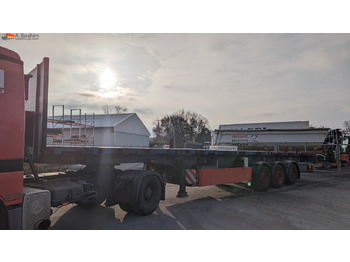 Semi-trailer flatbed MEUSBURGER