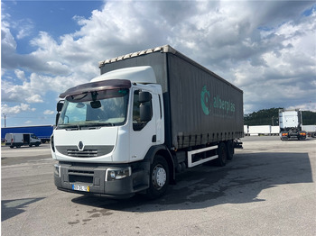 Truk dengan terpal samping RENAULT Premium 370