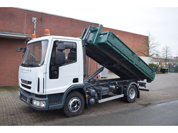 Hook lift Iveco Eurocargo 75E14 Multilift City Abrollkipper: gambar 1