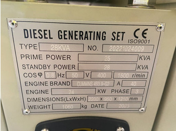 Leasing Cummins 4B3.9-G2 - 28 kVA Generator - DPX-19830  Cummins 4B3.9-G2 - 28 kVA Generator - DPX-19830: gambar 4
