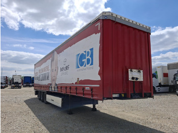 Trailer dengan terpal samping KRONE