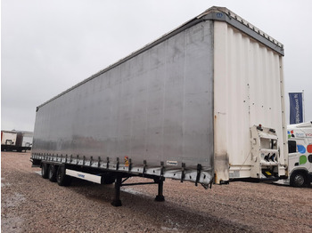 Trailer dengan terpal samping KRONE