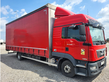 Truk dengan terpal samping MAN TGL 12.220