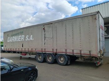 Semi-trailer dengan terpal samping Samro 3x ROR Axle , Drum Brakes , air Suspension , Lift axle: gambar 2