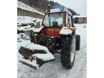 Traktor 1986 Fiat 80-90 MVA FRI TRAKTOR MED FRONSKUFFE OG TRIMA FRONTLASTER: gambar 5