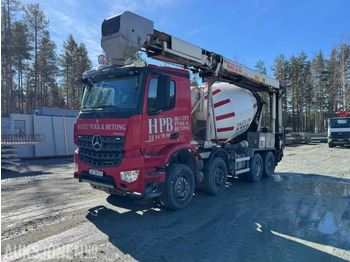 Truk pengaduk beton MERCEDES-BENZ Arocs